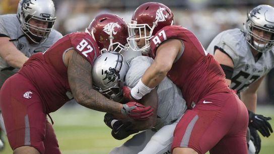 Washington State has a new pre-practice ritual for defensive players in an effort to create more turnovers (Washington State)