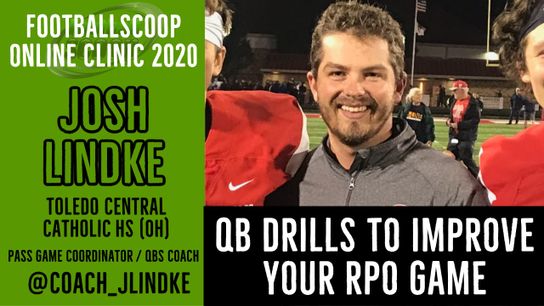 A collection of RPO drills from Josh Lindke of Toledo Central Catholic (OH) (josh lindke)