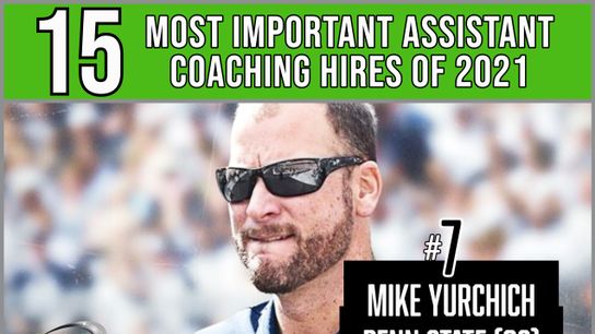 The 15 most important assistant coaching hires of 2021 -- No. 7: Mike Yurcich, Penn State (Penn State)