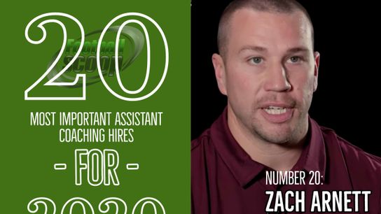 The 20 most important assistant coaching hires of the 2020 season -- No. 20: Zach Arnett, Mississippi State (Featured)