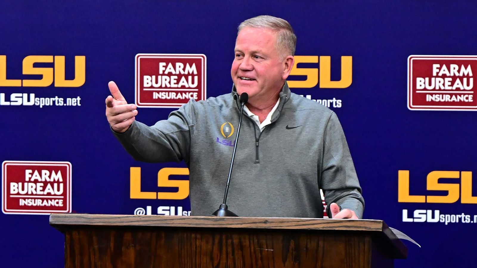 LSU's Brian Kelly names two things college football most needs (Featured)