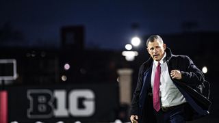 Greg Schiano says Big Ten football programs "paid $25, $30 million for their rosters" in 2024 season (Greg Schiano). Photo by Photo courtesy Rutgers Athletics