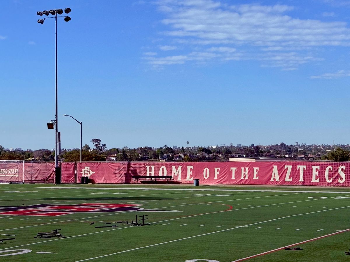 San Diego State's home away from home, when it isn't playing games at Snapdragon Stadium. 