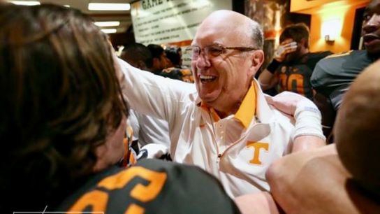 Tributes pour in for esteemed, late Indiana, Michigan and Tennessee coach Mike DeBord (Featured). Photo by Photo courtesy UT athletics