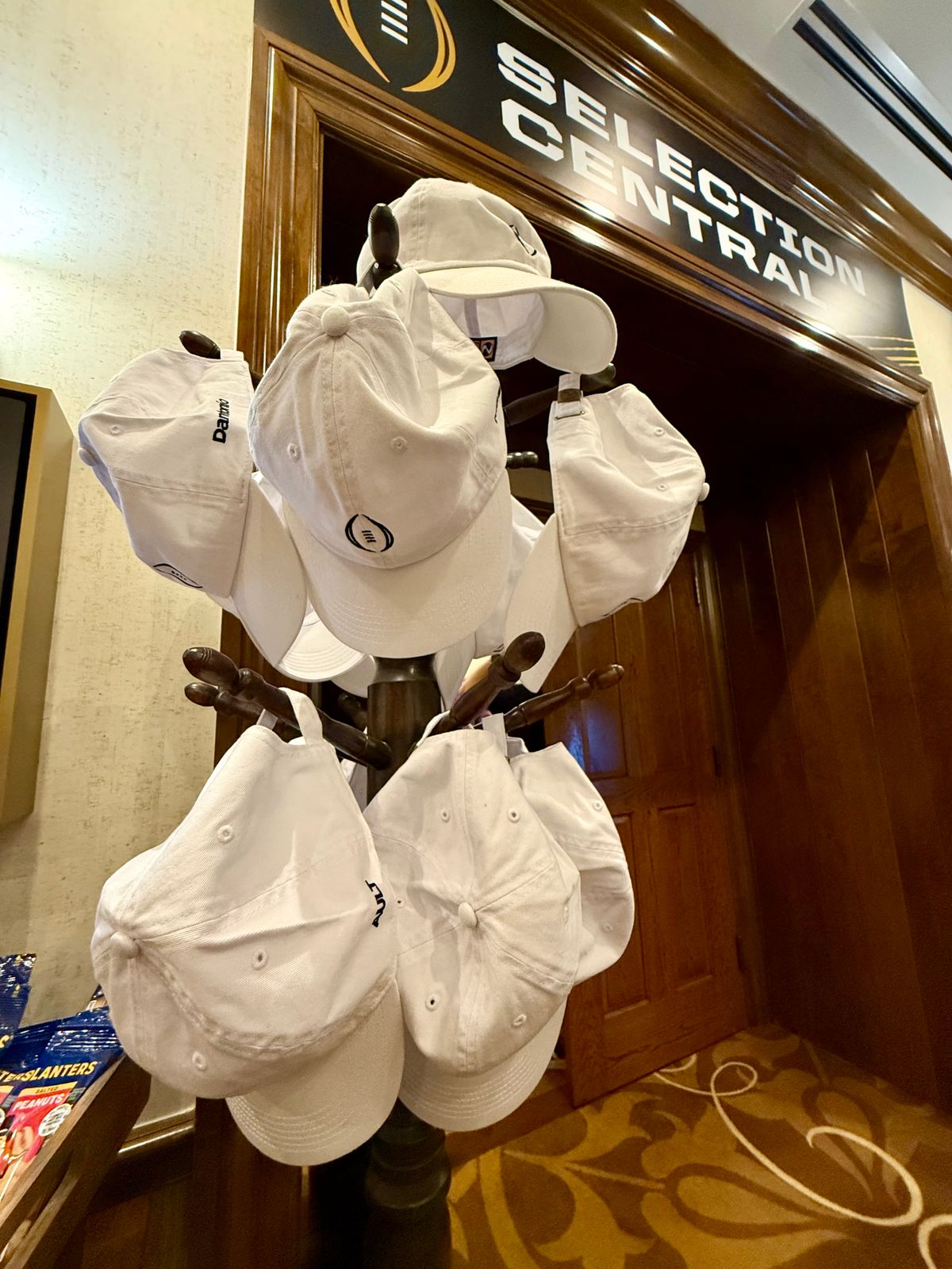 Hats aren't welcome beyond those doors -- nor is any biased viewpoint.