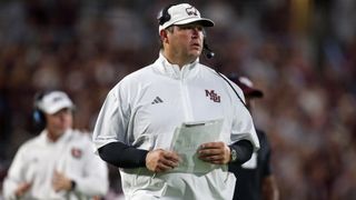 LSU-Ole Miss isn't the only SEC game worth locking in on this weekend (Mississippi State Football). Photo by IMAGN IMAGES via Reuters Connect