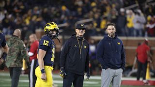 Harbaughs call indictment of former assistant Matt Weiss "shocking" (Jim Harbaugh). Photo by © Kirthmon F. Dozier / USA TODAY NETWORK
