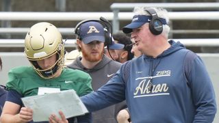Akron to raffle off play-calling duties in Zips' home opener (Akron football). Photo by USA TODAY Network via Reuters Connect