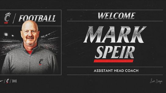 Mark Speir Returns to Cincinnati as Assistant Head Coach, Reuniting with Scott Satterfield