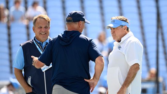 North Carolina has placed GM Michael Lombardi on paid admistrative leave (Featured). Photo by Bob Donnan-Imagn Images