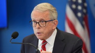 NCAA suing Ohio Governor Mike DeWine over 5-for-5 rule (NCAA 5 for 5). Photo by USA TODAY Network via Reuters Connect