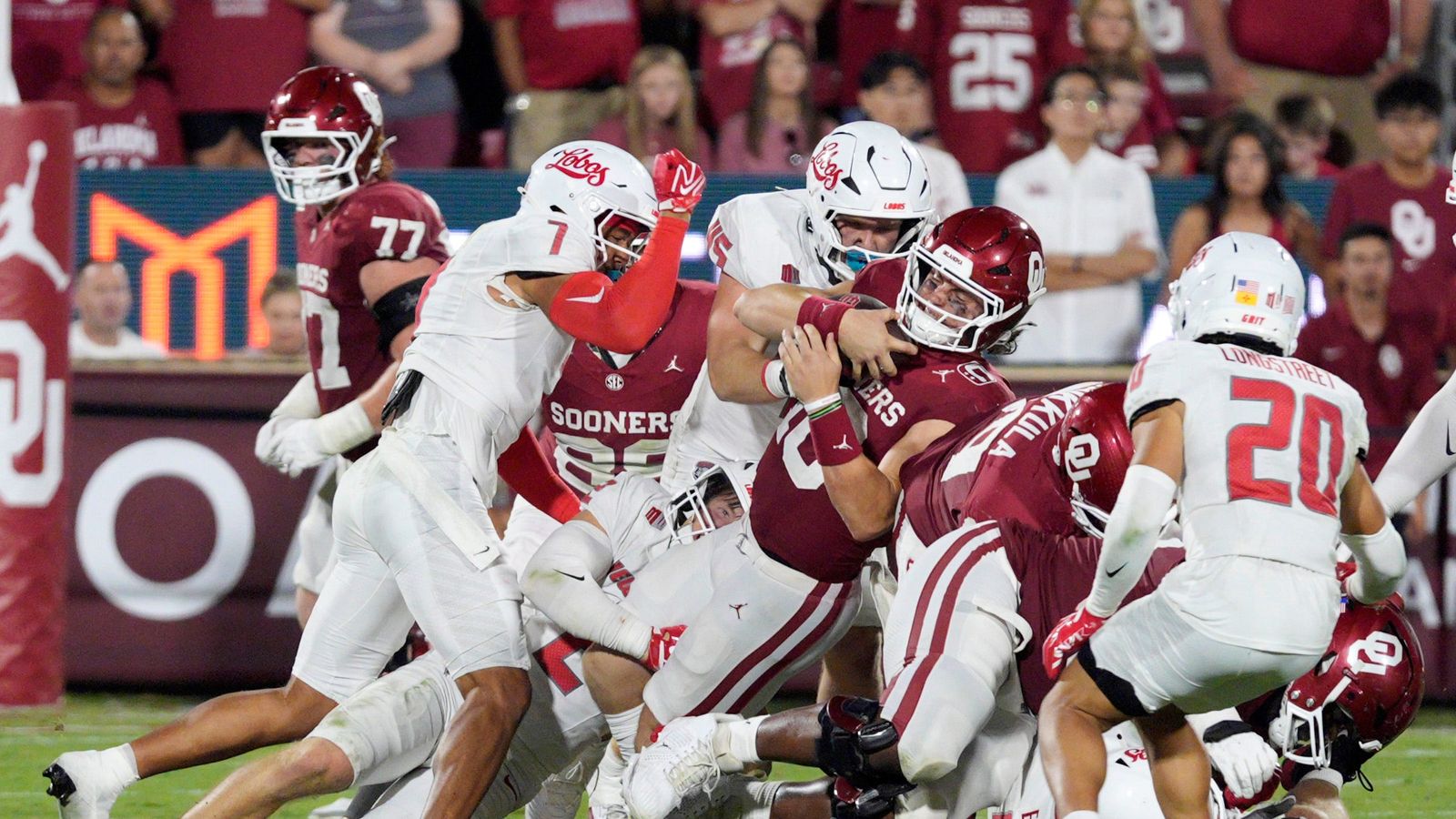 New Mexico Football Leads the Nation in Scoring Defense and Takeaways