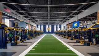 Notre Dame shows off spectacular new facility (Notre Dame Football). Photo by Notre Dame Athletics