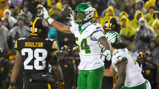 Sunday Rewind: Ducks still fly in bad weather (Oregon Iowa)