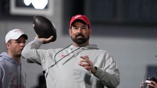 Nina Day settles it once and for all: Ryan Day does not dye his beard (Ohio State Football). Photo by © Samantha Madar/Columbus Dispatch / USA TODAY NETWORK via Imagn Images