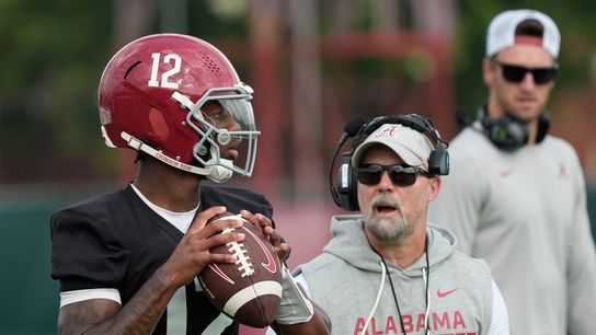 Intriguing New Coordinators: Ryan Grubb makes the pieces fit at Alabama. Photo by © Gary Cosby Jr. / USA TODAY NETWORK via Imagn Images