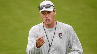 Incredible story about NC State defensive coordinator DJ Eliot and family (DJ Eliot). Photo by NC State Athletics