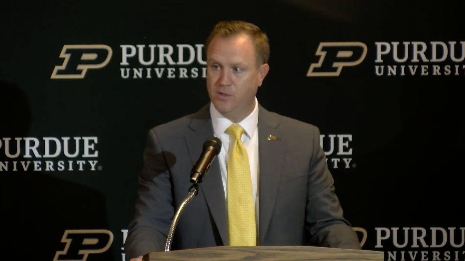New Purdue AD takes odd jab at Indiana in introductory press conference