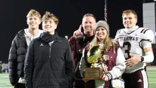 Texas high school football coach killed along with wife in car accident (Jeremy Jenkins). Photo by East Bernard Booster Club on Facebook