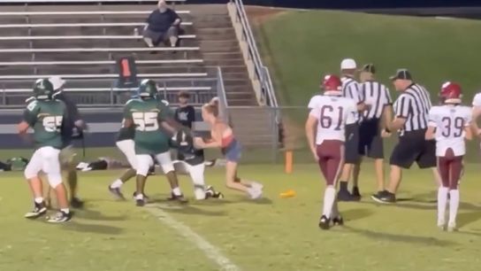 Video: Teen girl facing charges after storming field and tackling player at middle school game (Featured)