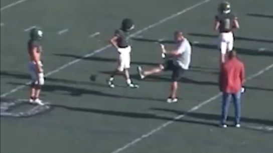High school coach fired after video goes viral of him kicking ball into player's groin (Featured)
