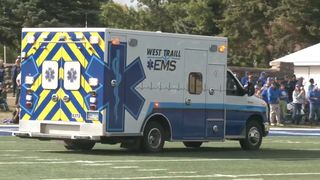 Mayville State QB Matt Donovan undergoes emergency surgery, currently "fighting like crazy" in coma following in-game hit. Photo by via KVRR-TV - Fargo, ND