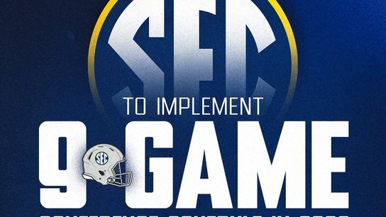 SEC announces nine-game schedule