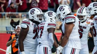 Details of South Carolina's apparel contract with Nike (South Carolina Football). Photo by Jeremy Reper-Imagn Images