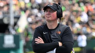 A coaching autopsy: Trent Bray, Oregon State (Oregon State Football). Photo by Troy Wayrynen-Imagn Images