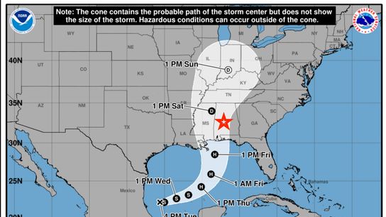 Weather, potential Hurricane, could impact Georgia at Alabama Saturday evening (Hurricanes)