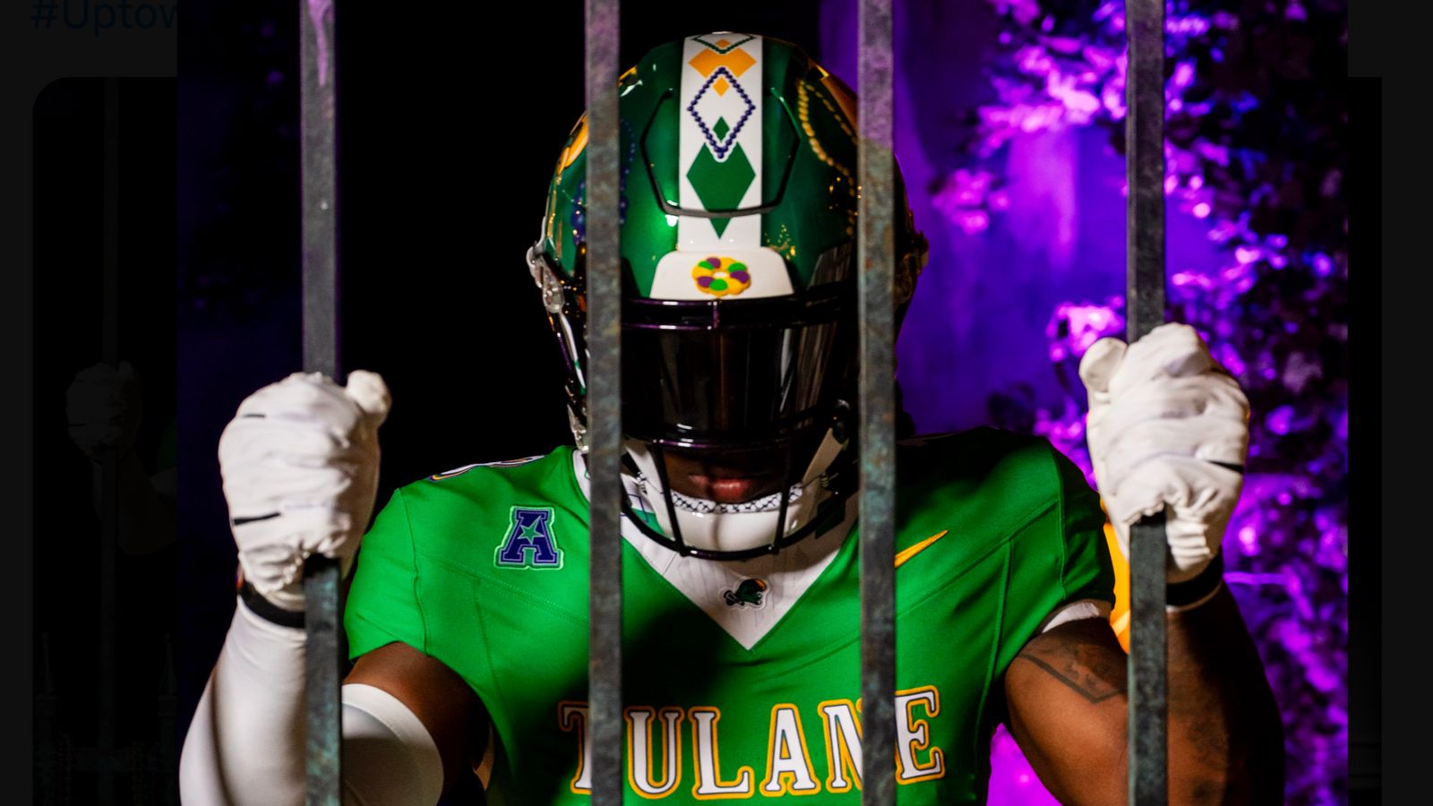 Tulane drops pure fire with 2026 City Edition “King of Mardi Gras” uniforms (Featured)